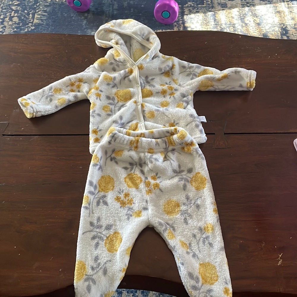 Little Joy Baby Girl Jacket and Pants set